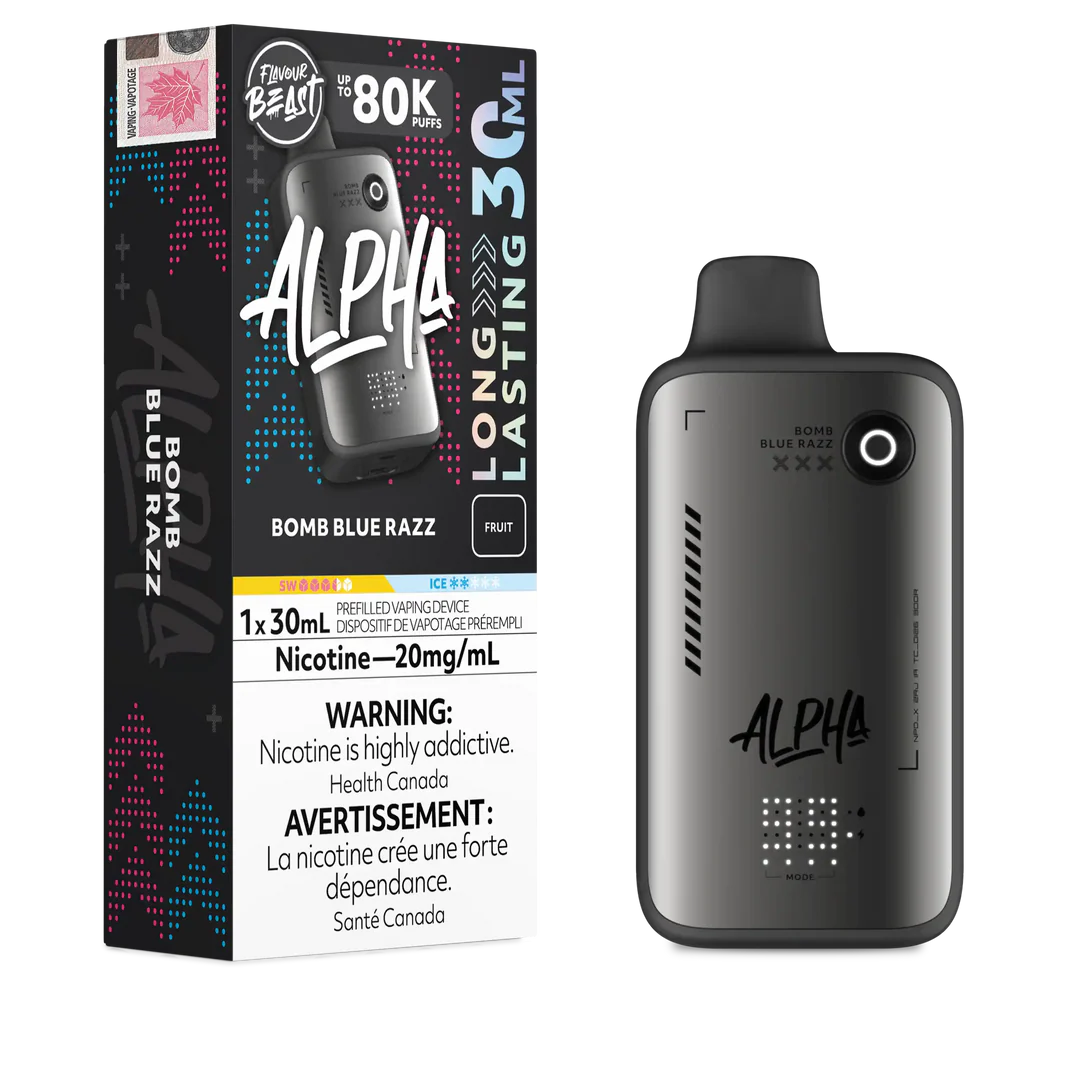 Flavour Beast Alpha 80K - Bomb Blue Razz