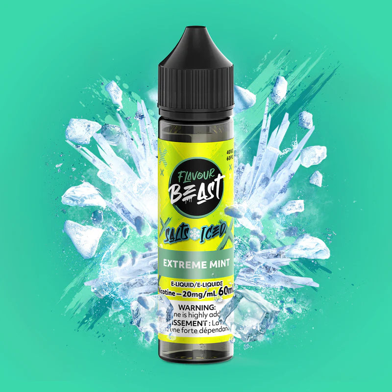 Flavour Beast E-Liquid- Extreme Mint (Iced)