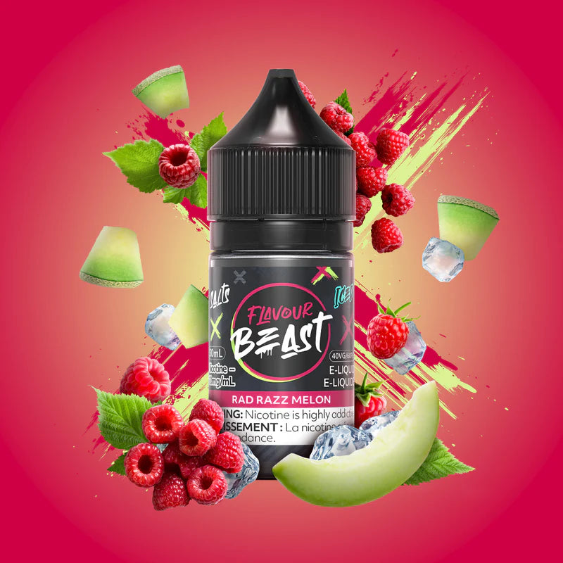 Flavour Beast E-Liquid -Rad Razz Melon (Iced)
