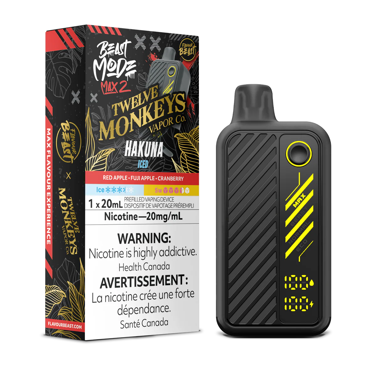 Flavour Beast x Twelve Monkeys Beast Mode Max 2