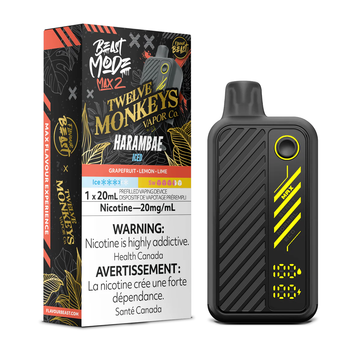 Flavour Beast x Twelve Monkeys Beast Mode Max 2